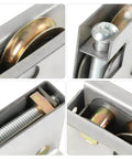 Patio Door Rollers Replacement For P Ella Sliding Doors After 1992 Pack Of 2 1 1/2 Inch Steel Ball Bearing Adjustable Height