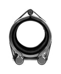 Front view of Stainless Steel Pipe Repair Clamp Kit For Emergency Fixes On Plastic And Metal Pipes 56mm To 59mm with rubber liner.