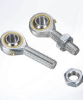Tough as Nails Rod End Bearings 4 Pack POS10 M10x1.5 Right Hand Thread Self Lubricating Steel Joint With Jam Nuts