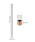 3mm high-speed steel rod and tin bronze bearing sleeve dimensions, part of Bearing Sleeve Set 10 Pieces 3 Mm Bore 5 Mm Outer Diameter 5 Mm Length Self Lubricating Tin Bronze Sleeves Made With Powder Metallurgy For High Precision Machinery And 5 Pieces 3 Mm High Speed Steel Rod 100 Mm Length kit.
