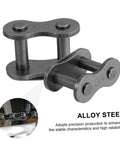 10 Pieces Heavy Duty Roller Chain Connecting Links Set For Chain Connectors And Roller Chains In Steel Connecting Link Buckle