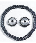 Industrial Motor Roller Conveyor Transmission Chain Sprocket Gear 29 Teeth Sprocket, steel gears and chain set