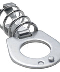 Steel RV Water Heater Latch Twist Cam Lock Replacement Door Fastener, close-up view of durable steel construction.