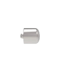 Side view of Heavy Duty Steel Seam Roller With 2 Inch By 2 Inch Radius End For Construction Use Built Tough With Enclosed Bearings, Everhard.