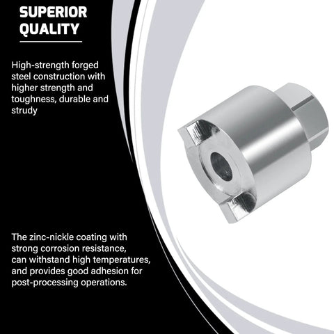 Heavy Duty Shift Shaft Bushing Tool For Mercury Mariner Mercruiser Outboards Replaces 18 9817, zinc-nickel finish, side view.