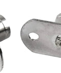 Sliding Door Roller Guide Wheel Floor Guide For Moving Doors And Furniture Hardware Glass And Aluminium Sliding Doors Durable Steel Frame Set Of 4 With 10mm Wheel Diameter 15mm Height And 38x20mm Base Plate Ideal For Barn Doors