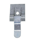 Snap Fasteners For Access Doors And Panels Steel Flush Mount Hold Down Clips 4 Pack, 1.05 Inch Wide, front view of panel retainer clip