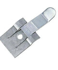 Steel flush mount snap fastener for access doors, part of Snap Fasteners For Access Doors And Panels Steel Flush Mount Hold Down Clips 4 Pack 1.05 Inch
