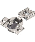 1-Pack Hinge (1 Kit), 1/2" Overlay, 105° Opening Angle, Steel, Integrated Soft-Close Hinges for Face Frame Cabinets