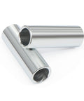 Durable Seamless Steel Spacer Kit Ten Pack With Three Eighth Inch ID And One Half Inch OD One And One Half Inch Long Zinc Plated