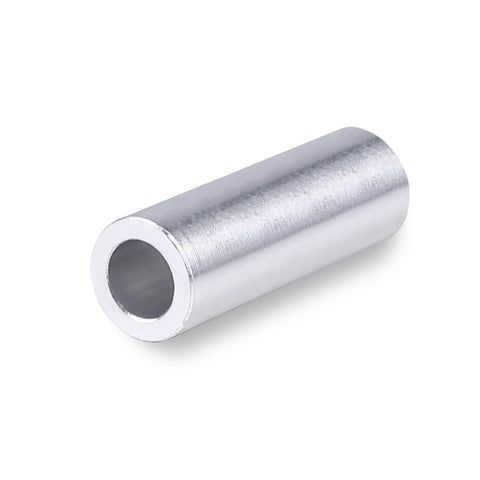 Close-up of a 10 Pack Steel Spacers 3/8 Inch Inner Diameter 1/2 Inch Outer Diameter 1-1/2 Inch Length Round Bushing Screw Standoff Spacer