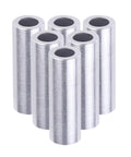 10 Pack Steel Spacers 3/8 Inch Inner Diameter 1/2 Inch Outer Diameter 1-1/2 Inch Length Round Bushing Screw Standoff Spacer