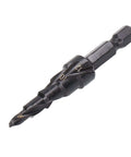 Pro Grade 10 Step High Speed Steel Step Drill Bit Set With Hex Shank For Metalworking, Pagoda Spiral Reamer, 4 To 22mm, Multipurpose Hole Drilling.