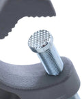 Close-up of Support Arm For 600 Pro Pipe Threader 43292 Durable Steel Construction with textured metal grip.
