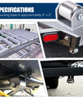 ✝️ 2.4" Heavy Duty Steel Weld-On Trailer Rollers (4-Pack) mounted on RV and motorhome for smooth motion and stable alignment
