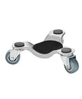 ✝️ Furniture Dolly, 4 Pack 6-Inch Steel Tri-Dolly with 360° PP Swivel Wheels and Non-Slip Cap, 3 Wheels Furniture