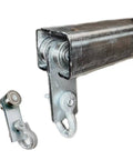 2 Sets 2 Wheel Trolley Assembly Rollers with Dual Bearings Welded Steel Construction Designed for 1-5/8 Inch Strut Channels