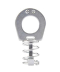 Steel RV Water Heater Latch Twist Cam Lock Replacement Door Fastener for Easy Turn Thumb Operation Durable Steel Construction