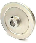 ✝️ V-Groove Drive Pulley, 6'' Diameter, 1" Bore, Steel heavy duty stainless pulley wheel for lifting and rigging systems