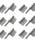 Six Pack Weldable Lift Off Flag Hinges Detachable Door Hinges For Doors And Trailer Ramps Heavy Duty Steel Weld On