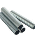 Steel Wheel Bushings 332 Replacement Part With One Half Inch Inner Diameter And Five Eighths Inch Outer Diameter And Three And One Quarter Inch Height Pack Of Four For Reduced Wheel Wobble And Improved Bearing Fit, showing four metal bushings on a white background.