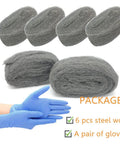 Steel Wool Fill Fabric DIY Kit Coarse Wire Wool Hardware Cloth Gap Blocker That Keeps Mice Out Of Holes Siding Pipes And Vents