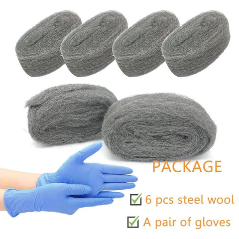 Steel Wool Fill Fabric DIY Kit Coarse Wire Wool Hardware Cloth Gap Blocker That Keeps Mice Out Of Holes Siding Pipes And Vents