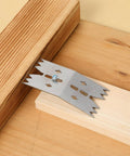 Stainless Steel Workholding Dogs Set for Router Sled and CNC Hold Down on wood, showcasing 6 piece multi surface anchoring kit.