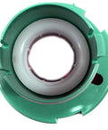 Top view of steering column lower bearing from the Steering Column Lower Bearing And Bushing Kit With Shaft Lube 905-512 Direct Replacement OE Quality.