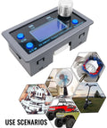 Stepper Motor Controller For Nema17 Nema23 1 To 128 Microstep 5-30V LCD Screen with usage examples