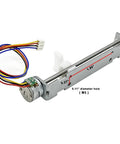 DC 5V 9V 12V Two Phase Four Wire Stepper Motor Linear Rail Kit with 90mm Stroke Lead Screw Linear Stage Actuator Nut Slider