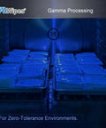 Sterile Cleanroom Nonwoven Wipes 6x6 Inches, Bag Of 300 Pcs For Lab Use, hydro entangled, in gamma processing chamber