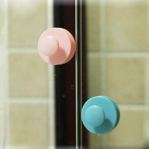 Ten Piece Pack Self Stick Drawer Knobs For Cabinets And Doors No Glue Needed Peel And Stick Installation on glass door