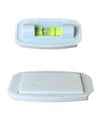 Stick On RV Bubble Level Two Pack Multipurpose For RV Camper And Trailer Never Fade White 1 Inch Level Strips