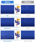 Comparison of Heavy Duty Sticky Mat Tacky Adhesive Pads 300 Sheets Bulk Pack Includes 18x24 And 24x36 Inch Blue Mats vs competitors.