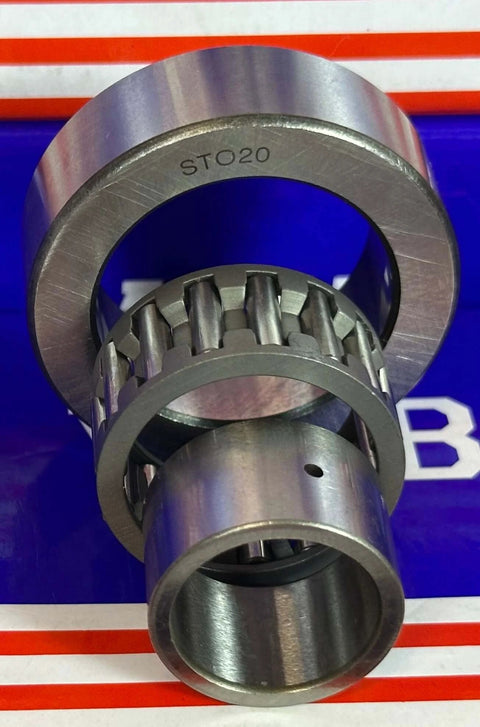 STO20 Track Rollers Yoke Type Sealed 20x47x15.8mm disassembled view showing inner ring and roller components