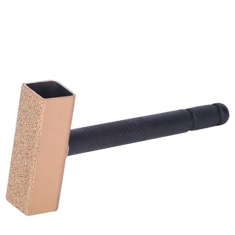 Stone Dresser Disc Wheel Abrasive Tool With Anti Slip Handle Small Lightweight Metal Alloy for precise wheel shaping