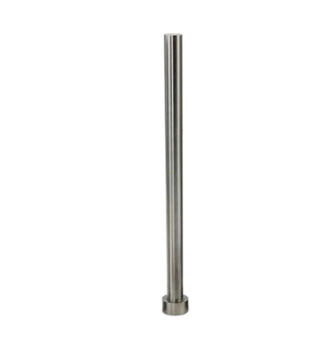 Straight Punching Ejector Pin 65Mn Round Tip For Plastic Injection Molding 3x150mm Hardened Alloy Steel