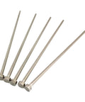 Straight Punching Ejector Pin HSS W6542 HRC63-65 Round Tip For Plastic Injection Molds 8.1x80mm with nitrided surface, pack of 5