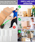 Clear Stretch Wrap 20 Roll Bundle 5 Inch By 800 Feet Heavy Duty 80 Gauge Plastic Wrap with Handle for packing boxes