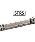 NBK STRS-35 Made in Japan Stainless Steel Turn Buckle - Dedicated to Roller Chain, shown from a side view.