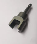 Three Quarter Inch Strut Channel Socket For One Quarter Inch Drive, Compatible With All One And Five Eighths Inch Wide Strut Channels