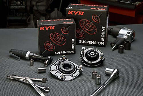 Premium Strut Mount SM5664 Black For Superior Suspension Performance OEM Quality Replacement with tools and packaging