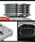 Alternator For Subaru Outback And Legacy 2000 To 2002 2.5L Automatic Transmission 12V 90A 5 Groove Pulley Clockwise Replacement LR190742