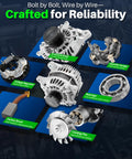 Components of Alternator Replacement For Subaru Legacy And Outback 2.5L H4 2015 2017 Keeps Your Battery Humming And Charging On Point