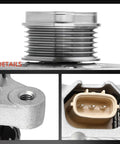 Close-up of Alternator Replacement For Subaru Outback And Legacy 2013 2014 2.5L 12V 110Amp CW 6-Groove Clutch Pulley