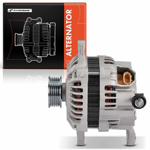 Alternator Replacement For Subaru Impreza 2001 To 2005 2.0L 2.2L 2.5L And Saab 92X 2005 2.0L 12V 75A with 5 groove pulley
