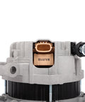 Close-up of Beefy 110 Amp 12V Alternator For Subaru Impreza 2012 2014 And XV Crosstrek 2013 2014 With OE 11631N connector detail.