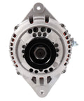 Front view of 85 Amp High Output Alternator Replacement For 1995 1999 Subaru Legacy With Overdrive Pulley CNC Machined