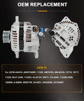 Direct Fit Replacement Alternator For Subaru 2006 To 2009 3.0L Models Including B9 Tribeca Base And Limited Legacy 3.0R